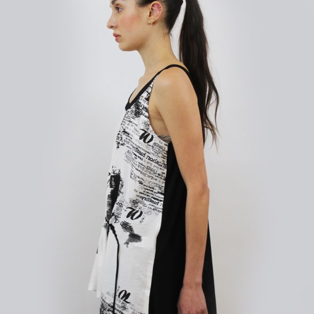White Pattern Tank ST-7410 - Picture 3 of 8